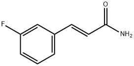 3-(3-氟苯基)-2-丙烯酰胺，主要为反式