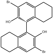 (R)-(+)-3,3’-二溴-5,5’,6,6’,7,7’,8,8’-八氢-1,1’-二-2-萘酚