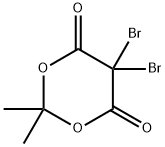 5,5-二溴梅尔德伦酸(=5,5-二溴-2,2-二甲基-4,6-二氧-1,3-二氧六环)