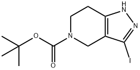 tert-butyl 3-iodo-1H,4H,5H,6H,7H-pyrazolo[4,3-c]pyridine-5-carboxylate