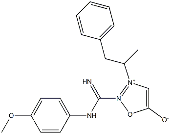 N-[[(4-Methoxyphenyl)amino]carbonyl]-3-(1-methyl-2-phenylethyl)sydnone Imine