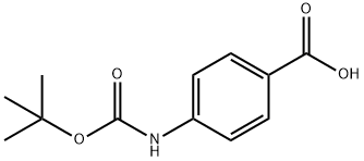 4-(tert-Butoxycarbonylamino)benzoic Acid  4-(叔丁氧甲酰基氨基)苯甲酸