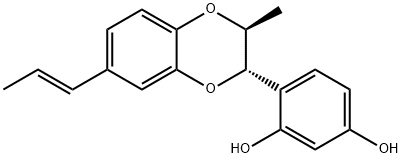 2&#39;,4&#39;-Dihydroxy-3,7&#39;:4,8&#39;-diepoxylign-7-ene