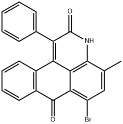 6-溴-4-甲基-1-苯基蒽并吡啶酮