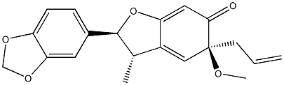 1,6-Dihydro-4,7'-epoxy-1-methoxy- 3',4'-methylenedioxy-6-oxo-3,8'-lignan