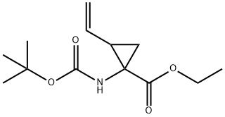 1-叔丁氧羰基氨基-2-乙烯基环丙烷甲酸乙酯