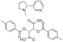 R-(+)-Nicotine Di-p-toluoyl-D-tartrate Salt