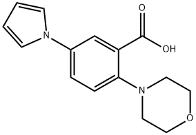 2-吗啉代-5-(1H-吡咯-1-基)苯甲酸