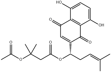 Acetoxyisovalerylshikonin, β-