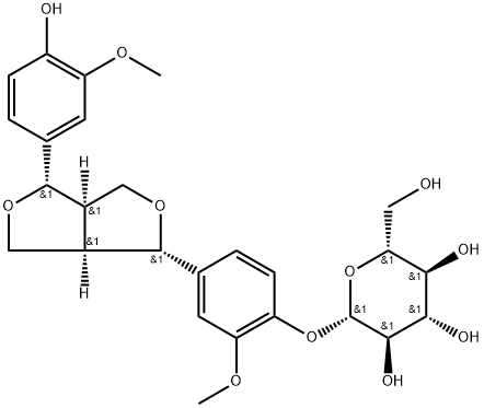 (-)-Pinoresinol 4-O-glucoside