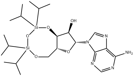 3,5-O-(1,1,3,3-四异丙基-1,3-二硅氧烷)腺苷