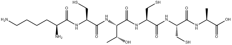 H-Lys-Cys-Thr-Cys-Cys-Ala-OH trifluoroacetate salt