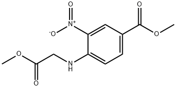 Methyl4-((2-methoxy-2-oxoethyl)amino)-3-nitrobenzoate