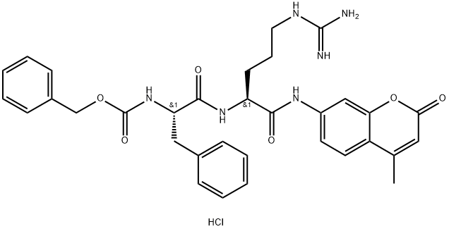 Z-Phe-Arg-7-amido-4-methylcoumarin, Hydrochloride - CAS 70382-26-2 - Calbiochem