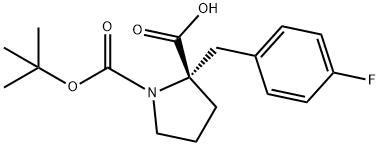(S)-N-Boc-1-(4-氟苄基)-DL-脯氨酸