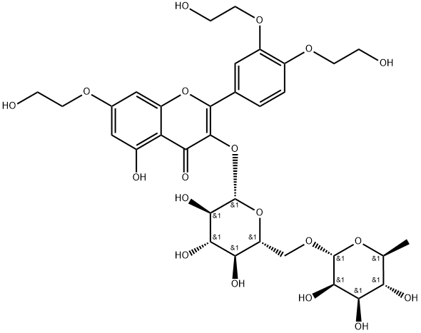 曲克芦丁Tris-O-(2-hydroxyethyl)rutin
