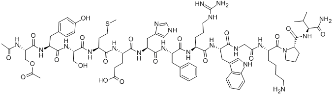 (Diacetyl)-α-MSH trifluoroacetate salt