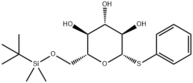 (2R,3S,4S,5R,6S)-2-(((tert-Butyldimethylsilyl)oxy)methyl)-6-(phenylthio)tetrahydro-2H-pyran-3,4,5-triol