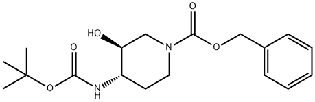 (3S,4S)-4-Bocamino-1-Cbz-3-hydroxy-piperidine