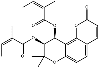 白花前胡素 B;(+)-川白芷内酯;白花前胡丁素