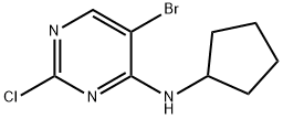 5-溴-2-氯-4-(环戊基氨基)嘧啶