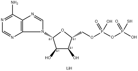 Adenosine 5′-[β-thio]diphosphate trilithium salt