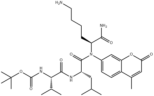 Boc-Val-Leu-Lys-AMC acetate salt