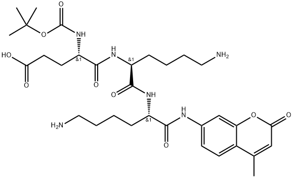 Boc-Glu-Lys-Lys-AMC acetate salt