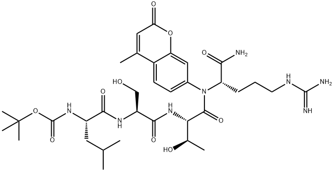 Boc-Leu-Ser-Thr-Arg-7-amido-4-methylcoumarin