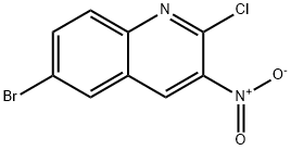 6-溴-2-氯-3-硝基喹啉