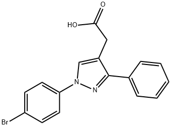 1-(4-溴苯基)-3-苯基吡唑-4-丙酸