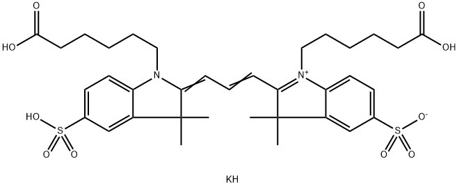 Cyanine 3 Bihexanoic Acid Dye, Potassium Salt