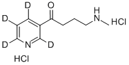 4-(Methylamino)-1-(3-pyridyl-d4)-1-butanone Dihydrochloride