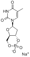 Thymidine 3′:5′-cyclic monophosphate sodium salt