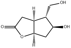 (3aS,4R,5S,6aR)-(+)-六氢-5-羟基-4-羟甲基-2H-环戊并[b]呋喃-2-酮