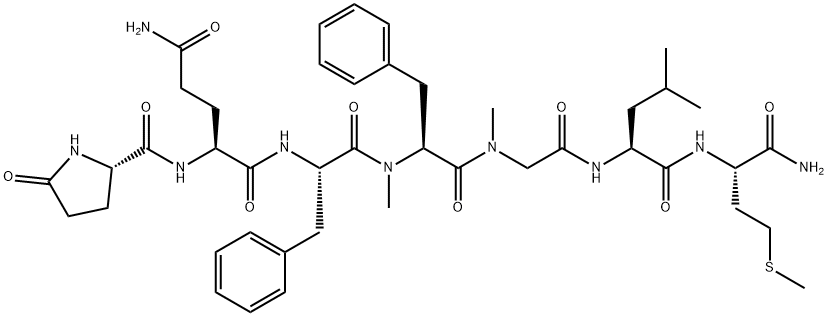 (Pyr5,N-Me-Phe8,Sar9)-Substance P (5-11)