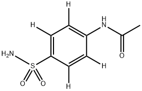 p-Sulfamylacetanilide-d4