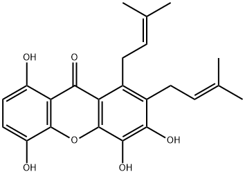 1;4;5;6-四羟基-7;8-异戊烯基占吨酮