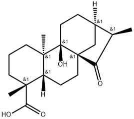 ent-9-Hydroxy-15-oxokauran-19-oic acid