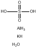 硫酸铝钾十二水合物