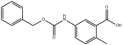 5-Benzyloxycarbonylamino-2-methyl-benzoic acid
