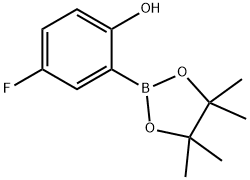 4-氟-2-(4,4,5,5-四甲基-1,3,2-二氧硼杂环戊烷-2-基)苯酚