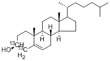 Cholesterol-3,4-13C2