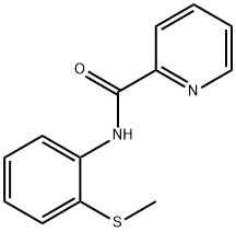 N-[2-(甲硫基)苯基]-2-吡啶甲酰胺