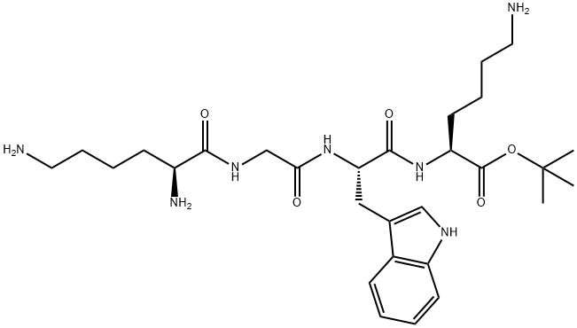 H-Lys-Gly-Trp-Lys-OtBu acetate salt