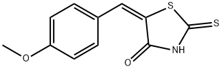 (5e)-2-疏基-5-(4-甲氧基亚苄基)-1,3-噻唑-4(5H)-酮