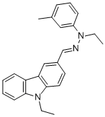 9-乙基咔唑-3-甲醛 N-乙基-N-(间甲苯)腙