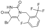 5-溴-1-[2-氟-6-(三氟甲基)苄基]-6-甲基嘧啶-2,4(1H,3H)-二酮