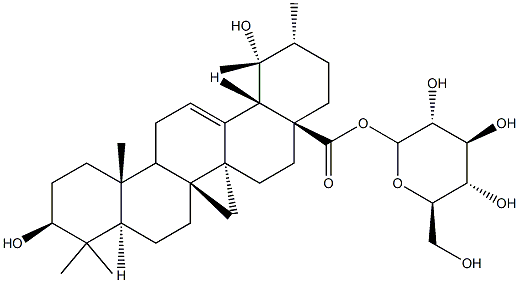 坡模酸-28-O-&beta;-D-吡喃葡萄糖酯