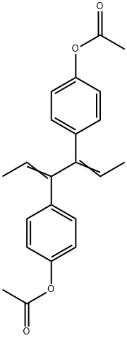 3,4-Bis(4-acetoxyphenyl)-2,4-hexadiene